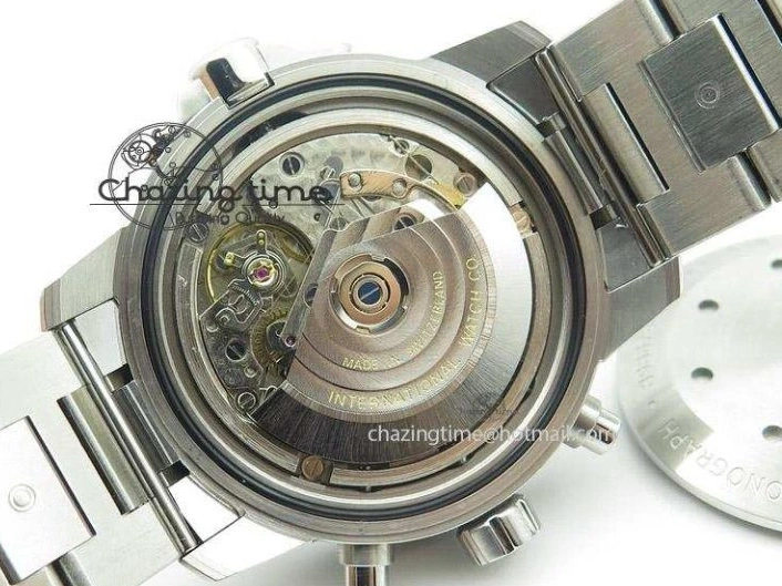 MIROTIME 0205 Versatile Aquatimer Chrono IW376803 V6F 1:1 Best Edition White Dial On SS Bracelet A 7359